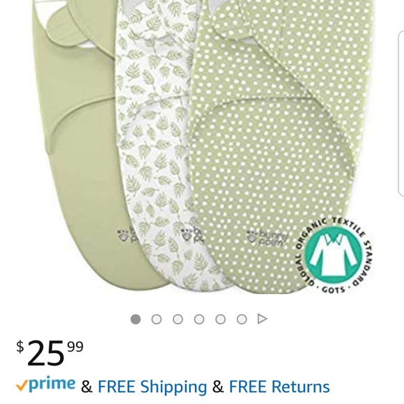 3 pack swaddle bunny palm - Picture 3 of 4